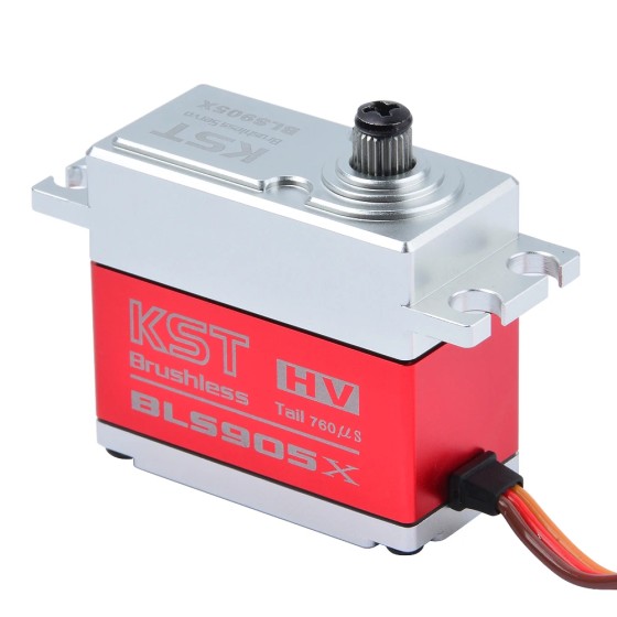 Hot Sales KST BLS905X 8.4v 8kg 0.035sec Standard Size Brushless 550-700 Tail Servo Motor for Robot UAV Hobby Education
